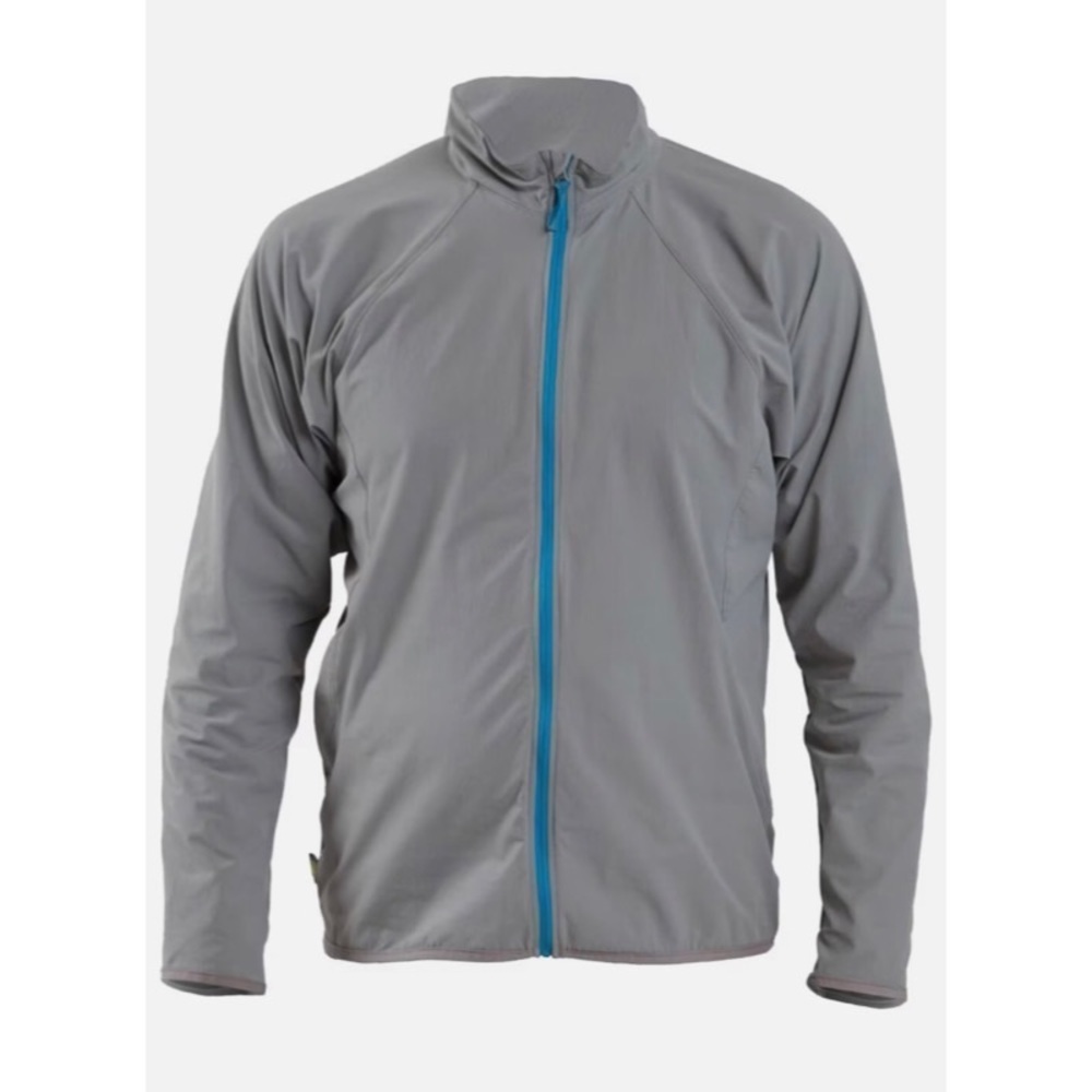 Kokatat Men's Light Weight Full Zip Up X-Jacket in Light Gray